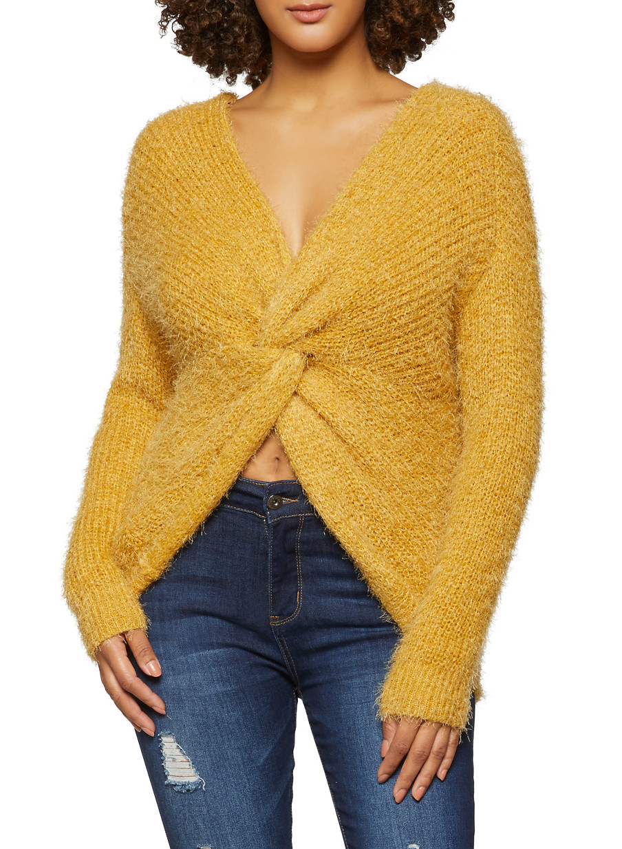 Buy Eyelash Knit Sweater Cheap Online