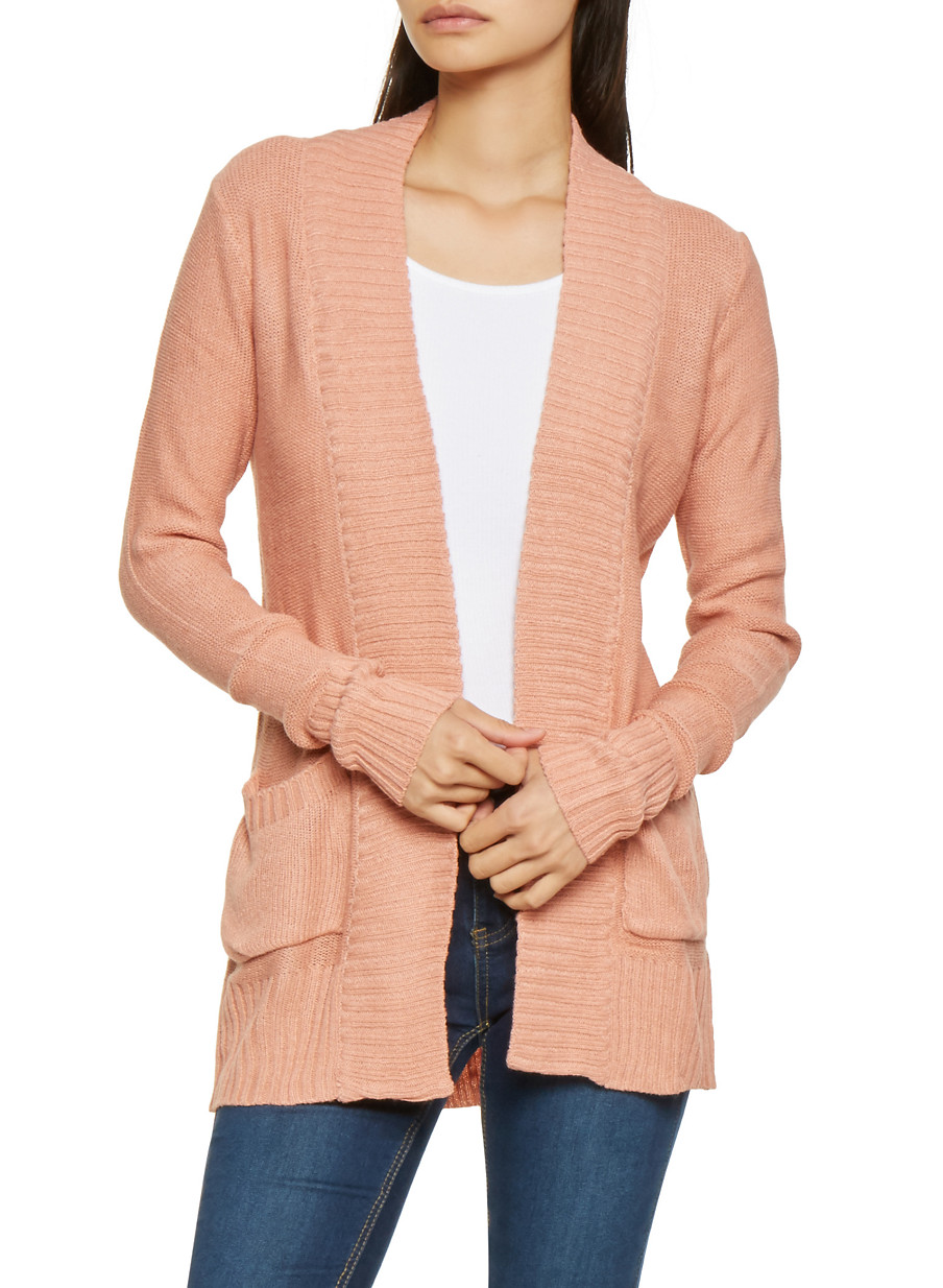 Solid Knit Cardigan