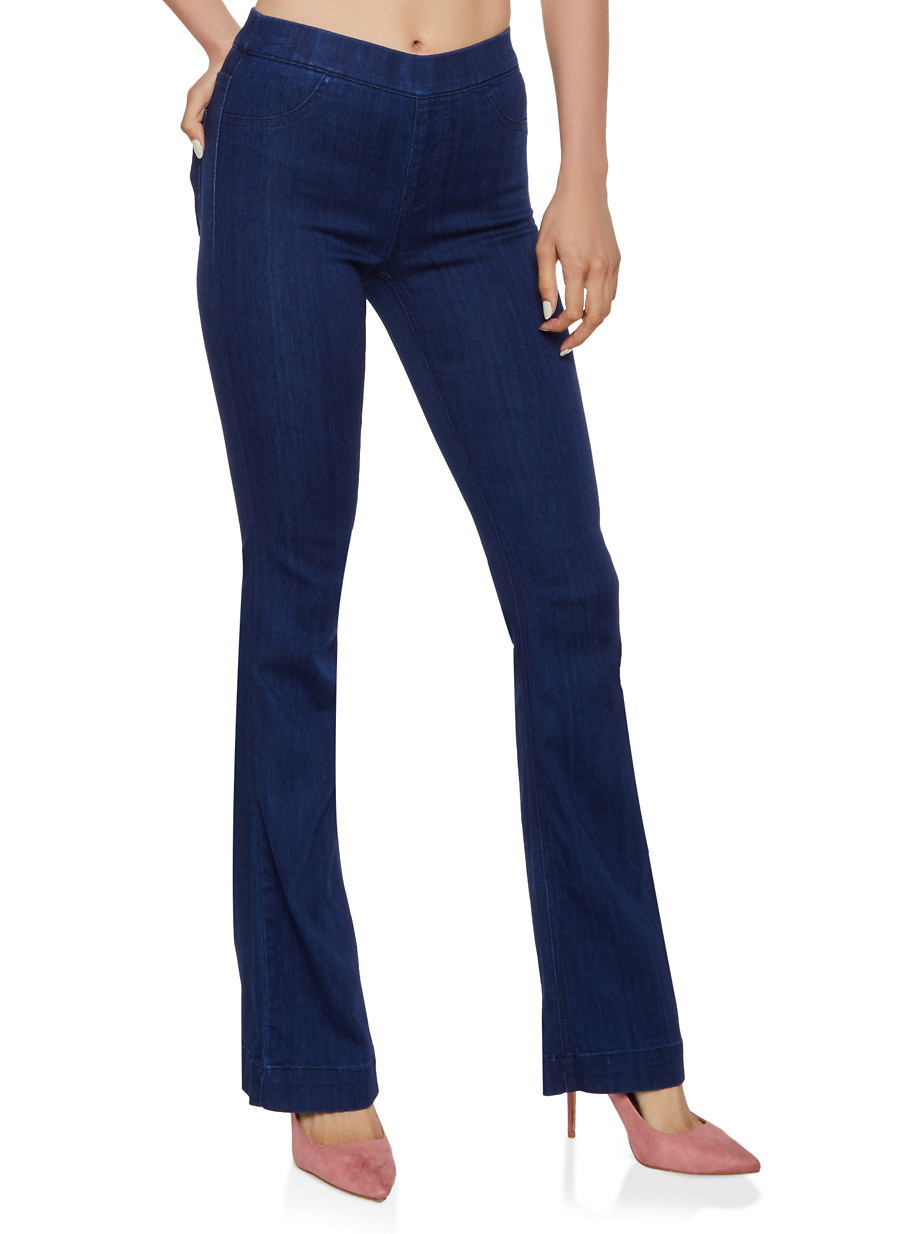 Cello Pull On Flare Jeans Size Chart