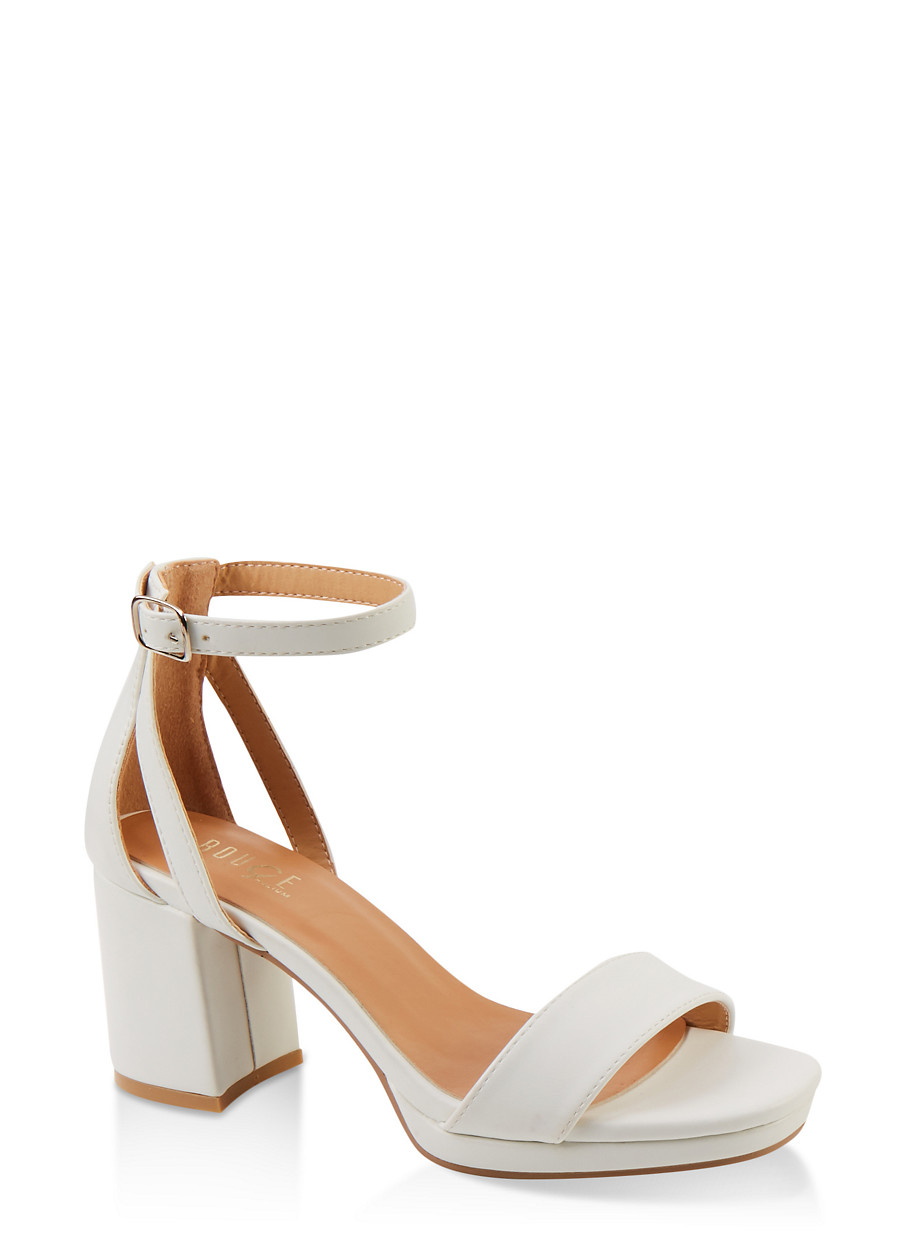 small block heel sandals