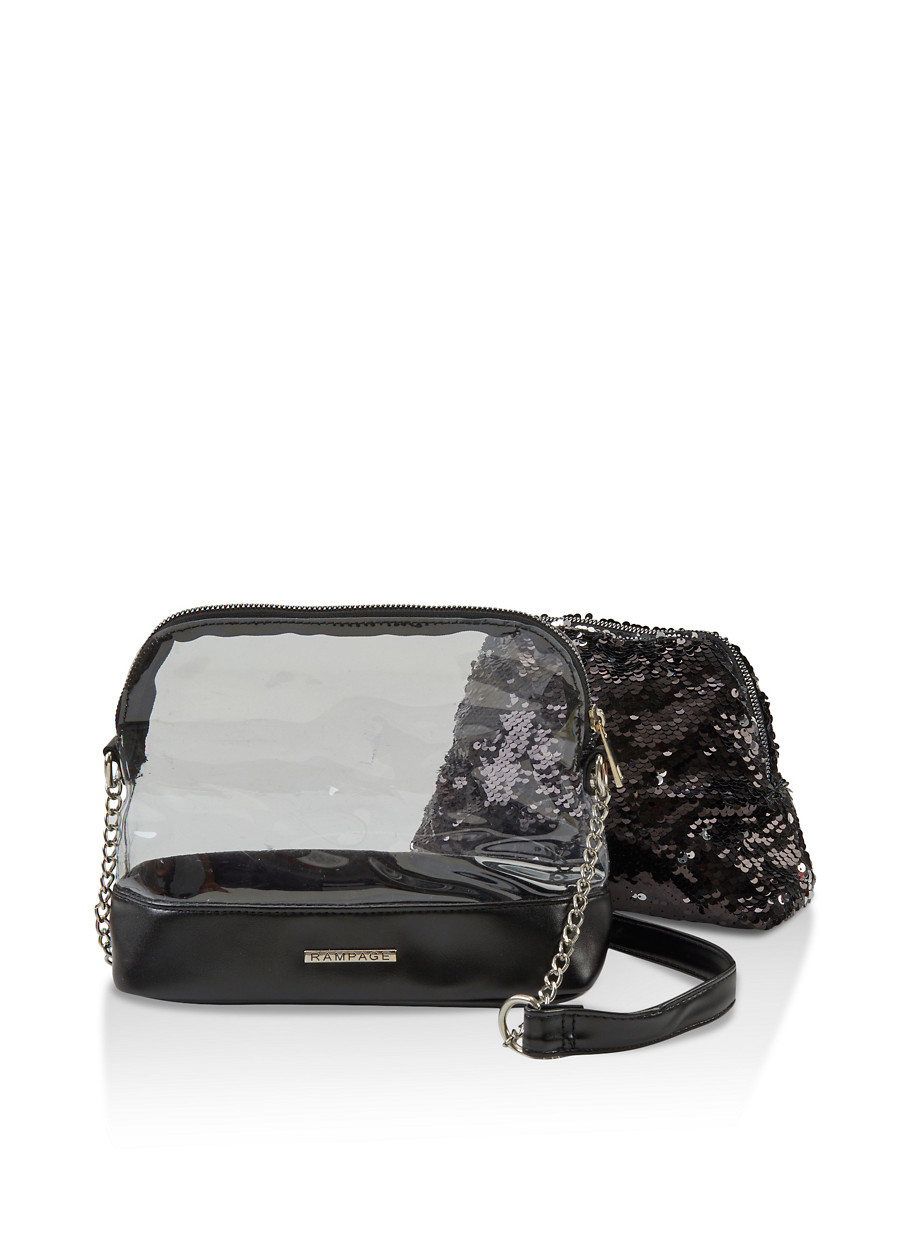 clear crossbody bag near me