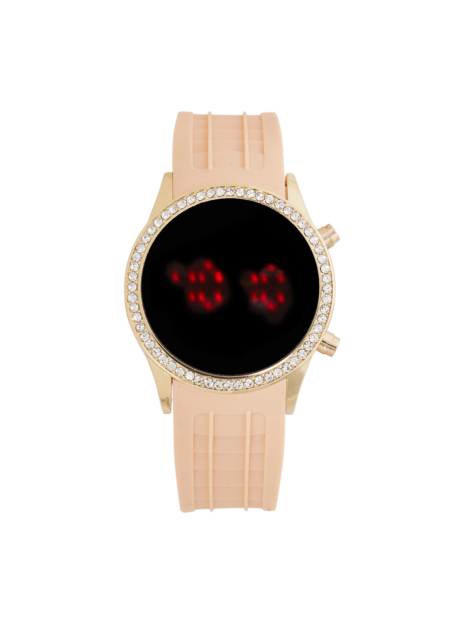 round led watch