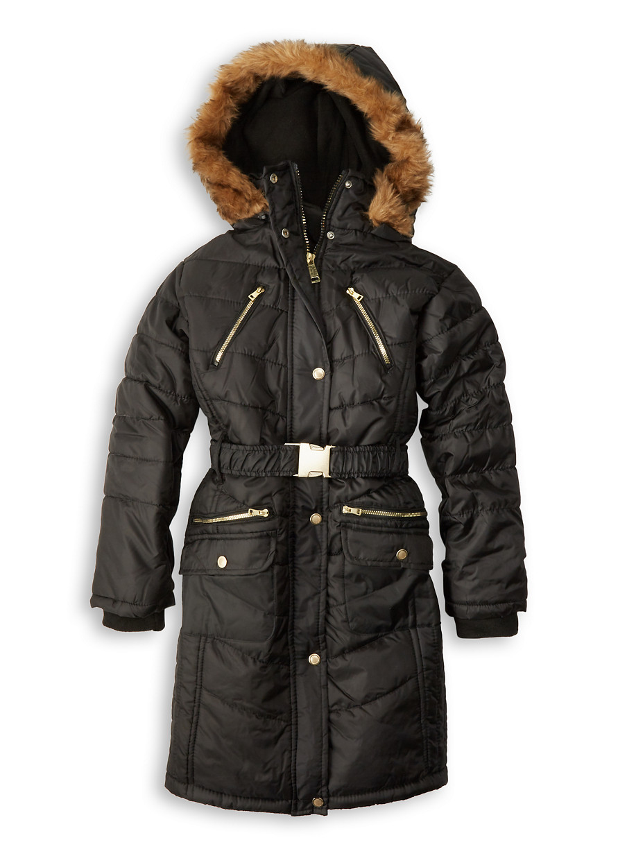 toddler long puffer coat