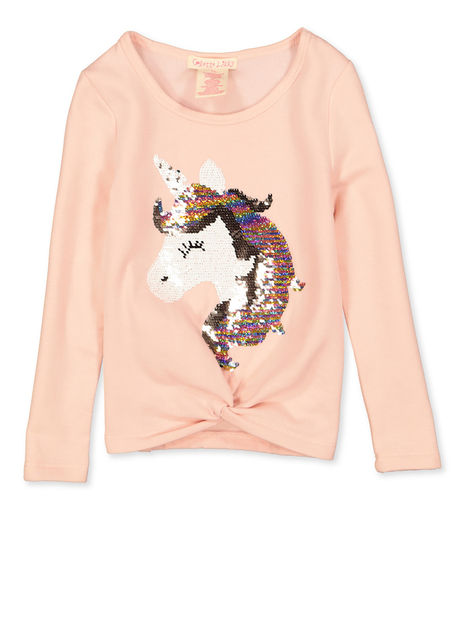 reversible sequin shirt unicorn