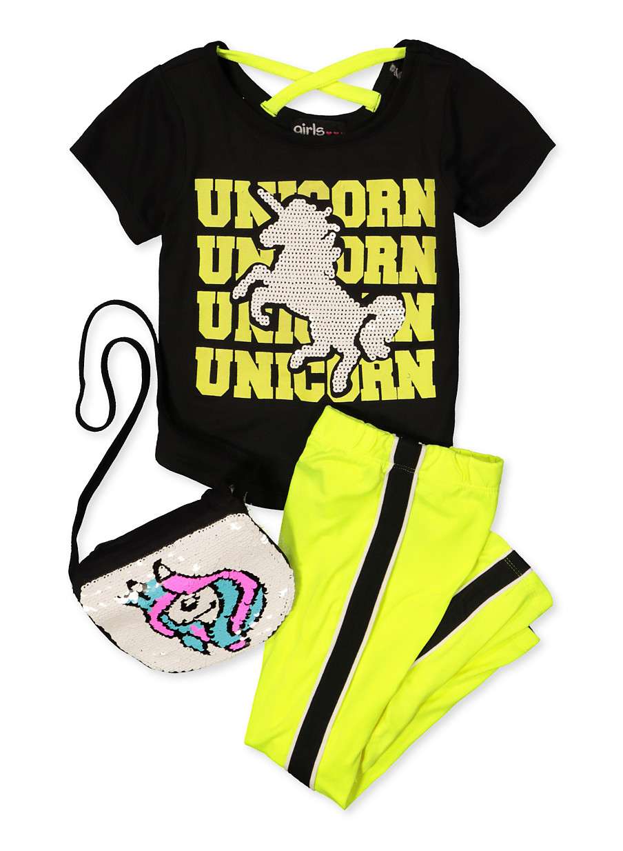 unicorn sequin t shirt