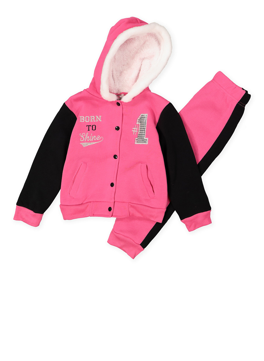 toddler girl sweatpants and sweatshirts