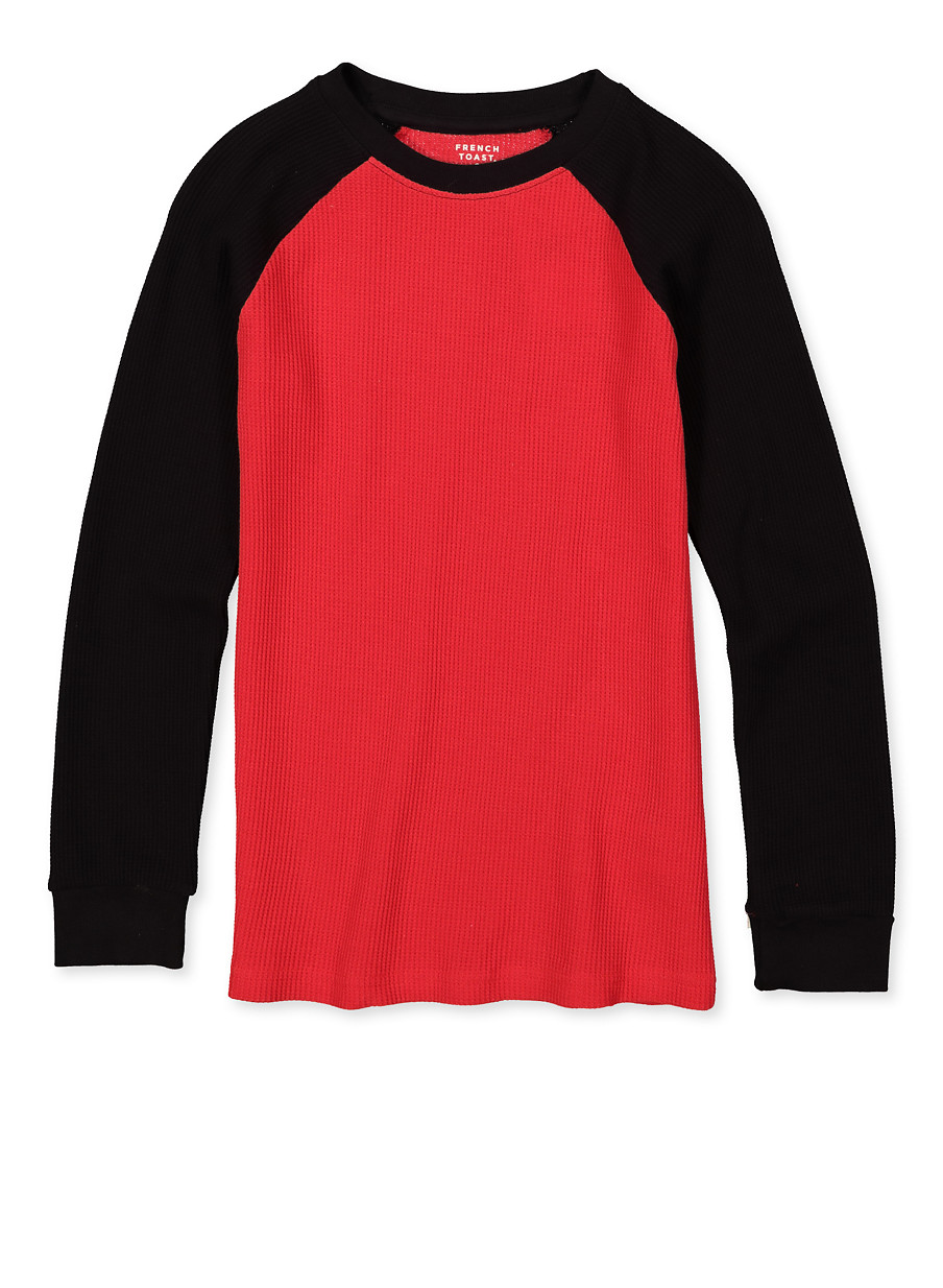 red thermal top