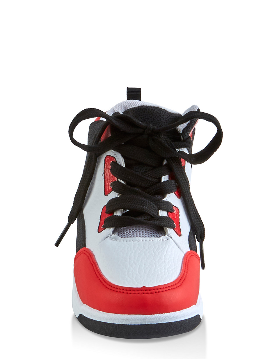 boys high top sneakers