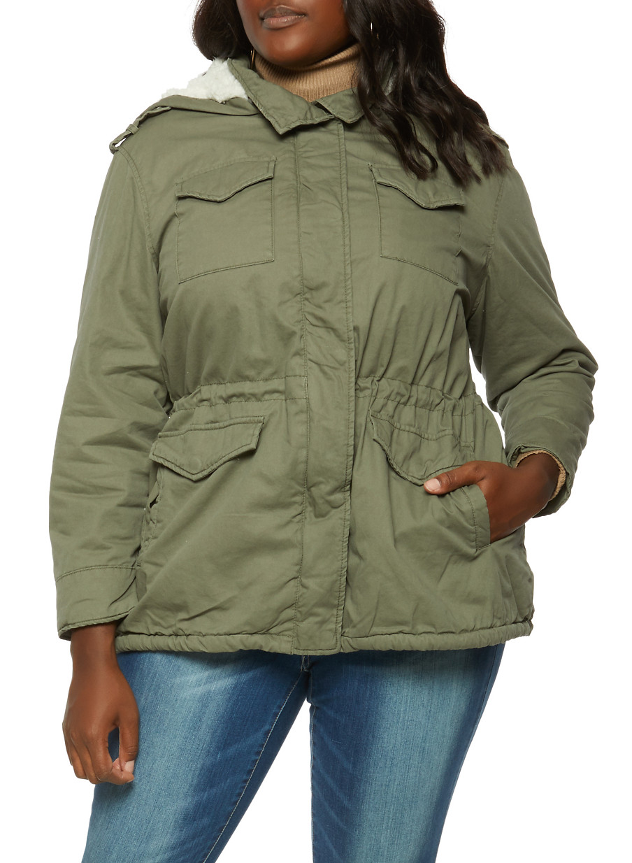 plus anorak jacket