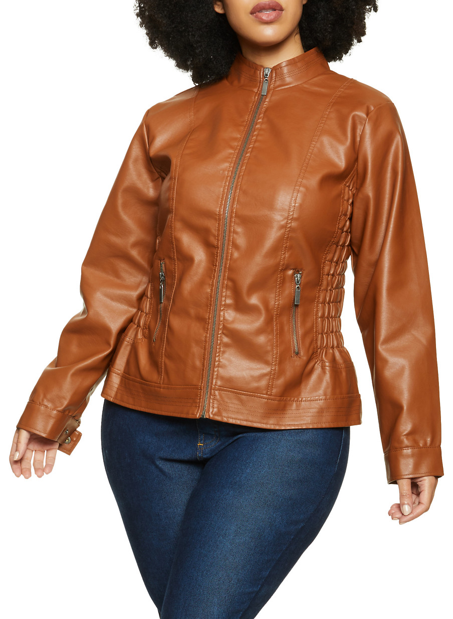 moto jacket plus size