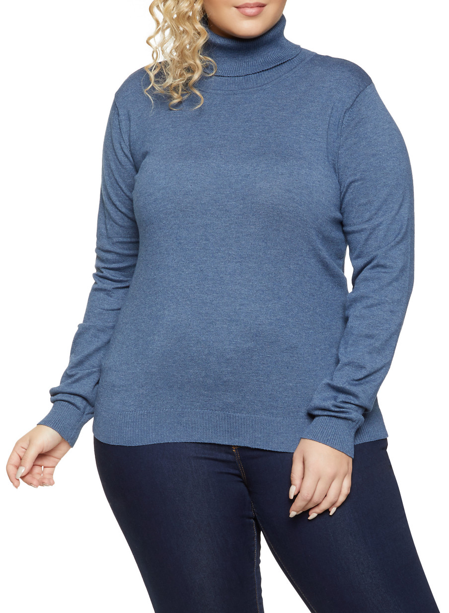 long sleeve turtleneck sweater