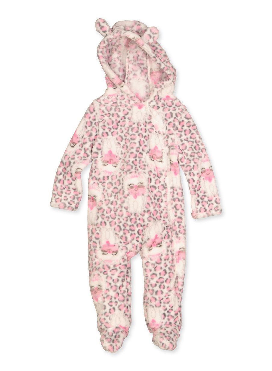 leopard baby pajamas