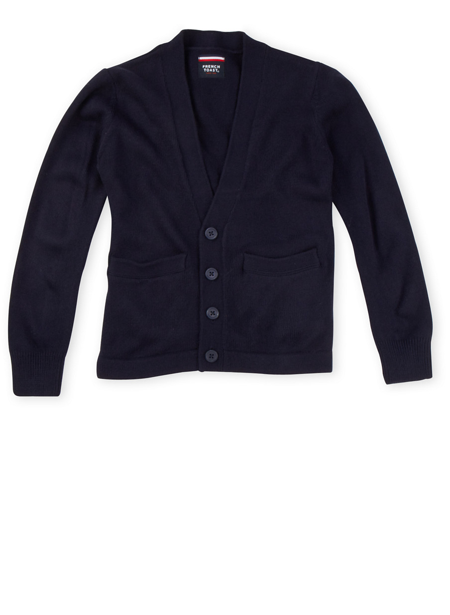 boys black cardigan