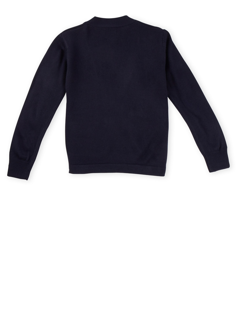 French Toast Boys Big Anti-Pill V-Neck Cardigan Sweater