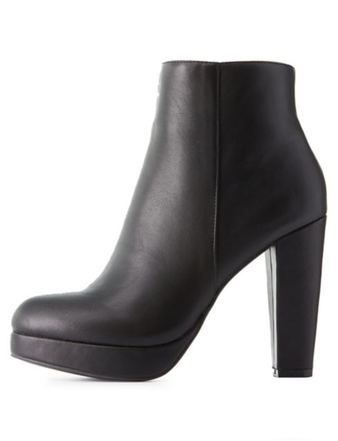 bamboo platform booties