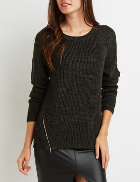 Sweaters: Poncho, Oversized & Cable Knit | Charlotte Russe
