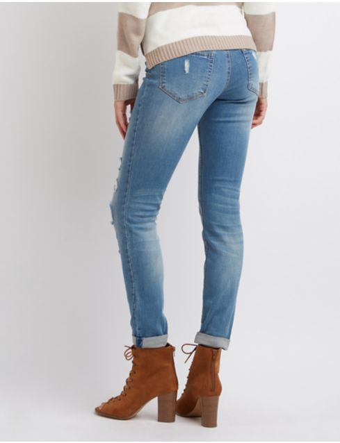 dollhouse butterfly low rise jeans