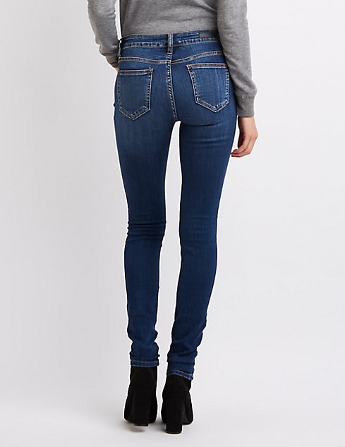Cello Destroyed Skinny Jeans | Charlotte Russe
