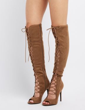 Boots: Knee-High, Lace-Up & Mid-Calf | Charlotte Russe