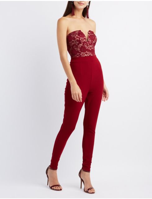 charlotte russe jumpsuit