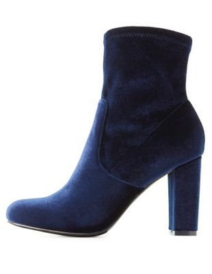 sock booties grey