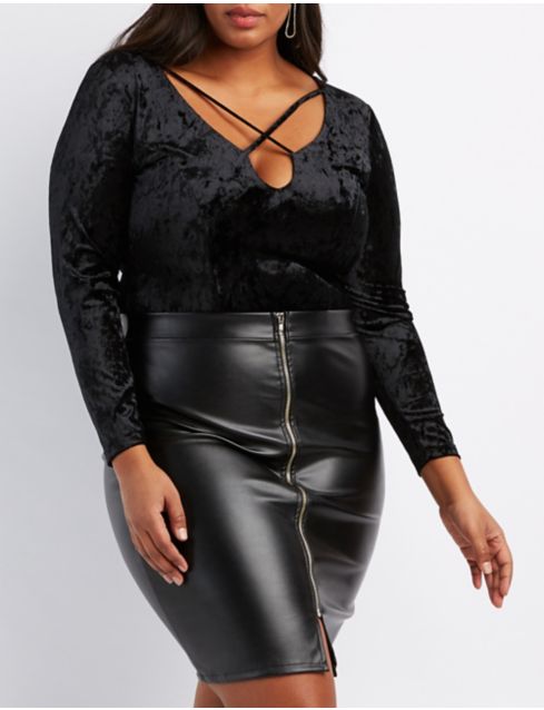 plus size velvet sweatsuit