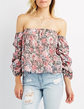 Blouses, Button-Ups & Shirts for Women | Charlotte Russe