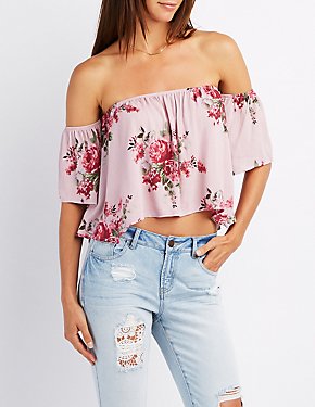 Sale Tops - Graphic Tees, Crop Tops & Blouses | Charlotte Russe