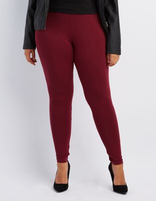 charlotte russe plus size leggings