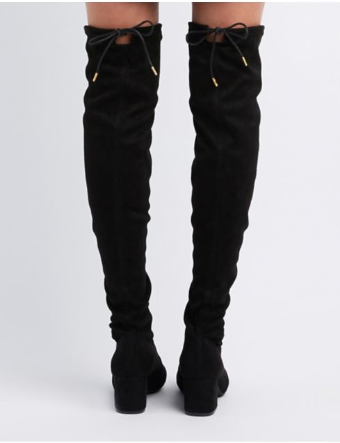 tie back sock boots