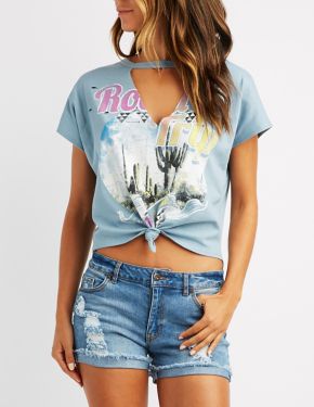 Graphic Tees & Tank Tops for Women | Charlotte Russe