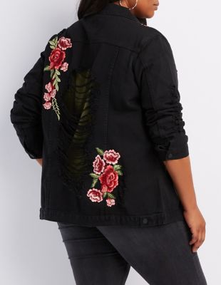 charlotte russe plus size jackets