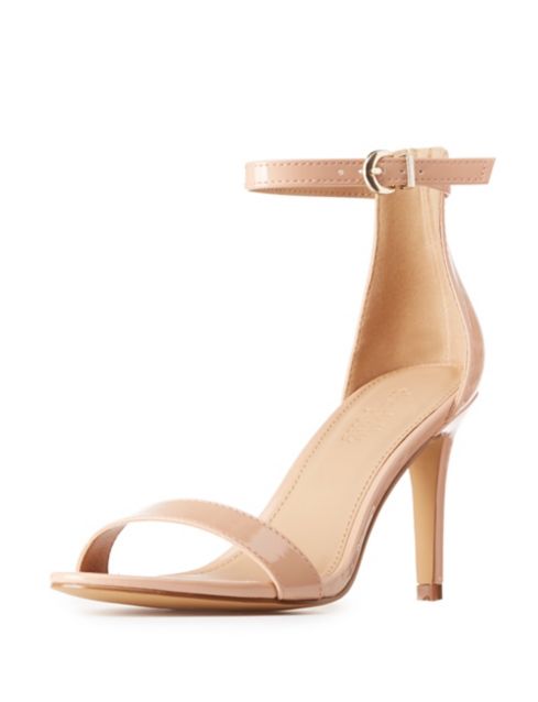 Patent Ankle Strap Sandals | Charlotte Russe