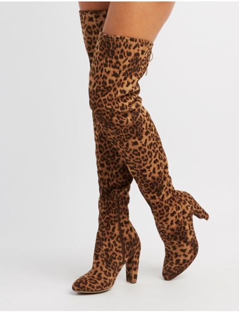 knee high boots that tie in the back