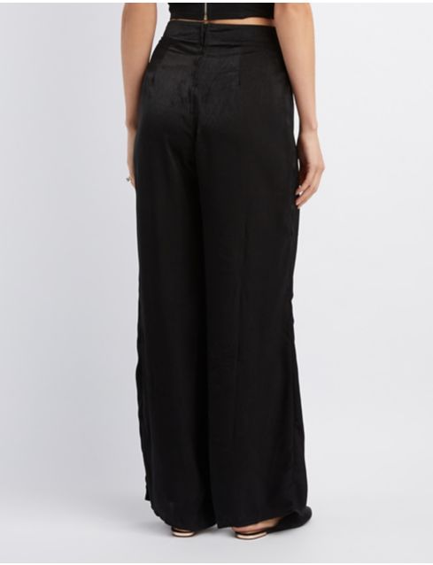 palazzo pants satin