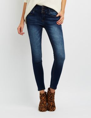 High-Rise Skinny Jeans
