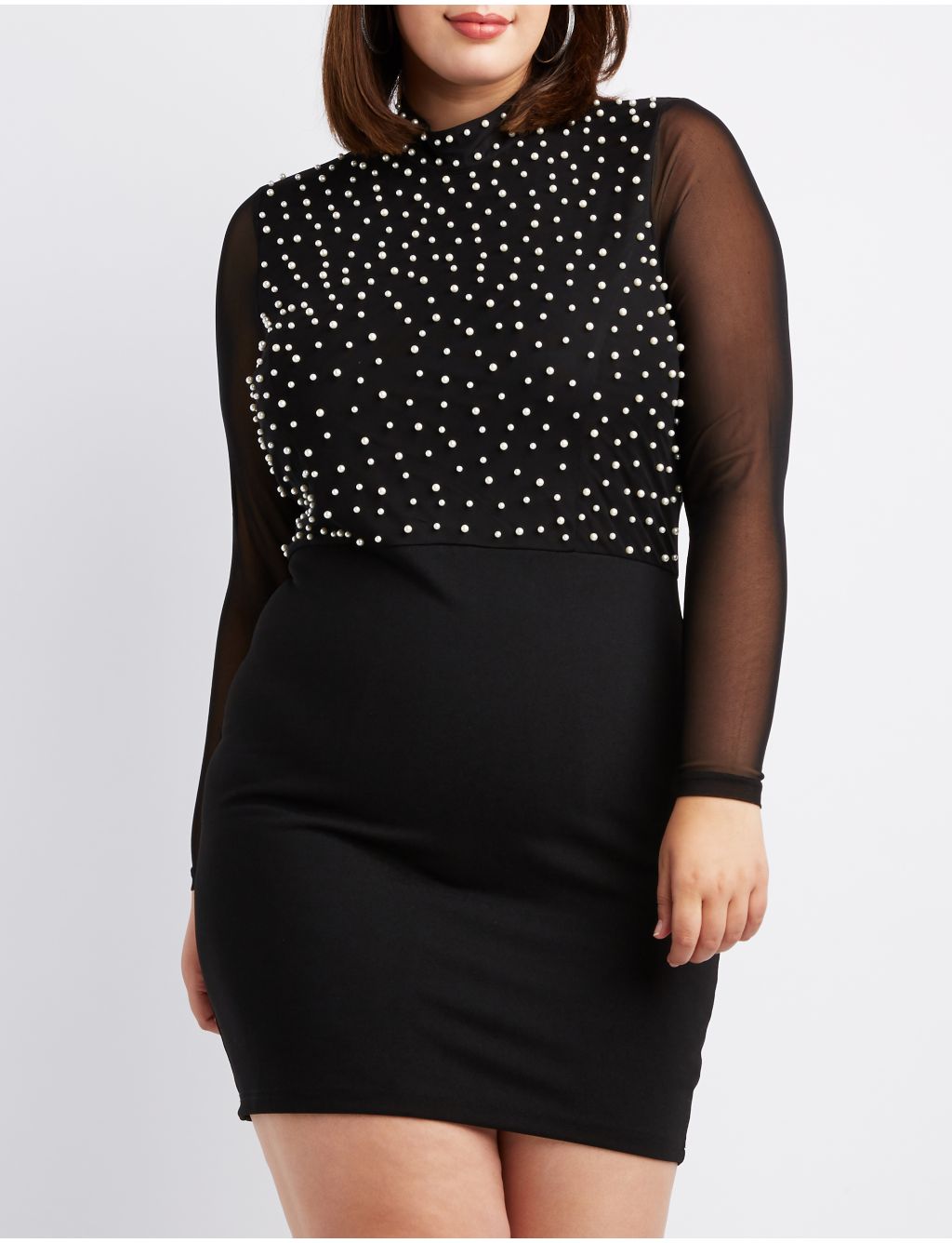 https://www.charlotterusse.com/plus-size-faux-pearl-mesh-bodycon-dress/302477270.html?dwvar_302477270_color=001&cgid=plus-sizes