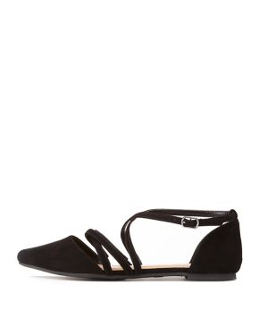 pointed toe flat sandals