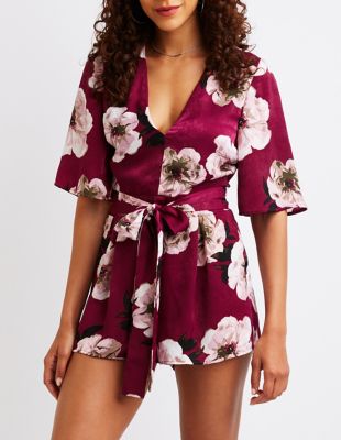 charlotte russe romper dress