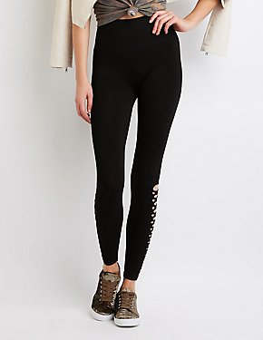 Leggings: High-Waisted, Cropped & Ankle | Charlotte Russe