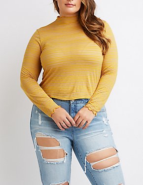 Plus Size Tops, Shirts, & Tunics: Peplum, Lace & More | Charlotte Russe