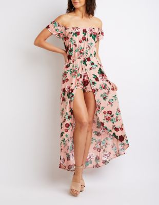 charlotte russe romper dress
