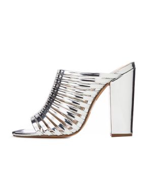 heels sandals toe russe charlotte strappy platform closed open mule metallic shoes