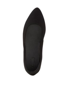 pointed toe flats with lace up