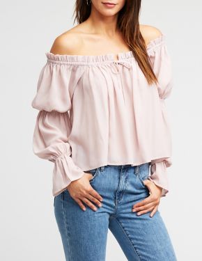 Casual Tops & Day Tops: Lace Up, Striped, & More | Charlotte Russe