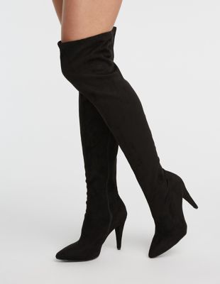 charlotte russe high knee boots