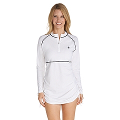 coolibar ruche swim shirt