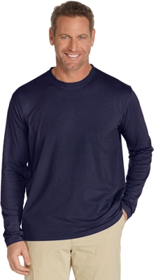 Coolibar UPF 50+ Men's Long Sleeve Everyday T-Shirt | eBay