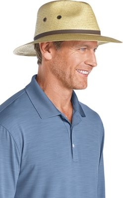 Coolibar UPF 50+ Men's Fairway Golf Hat