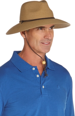 Coolibar UPF 50+ Men's SmartStraw Surfside Hat - Sun Protective | eBay